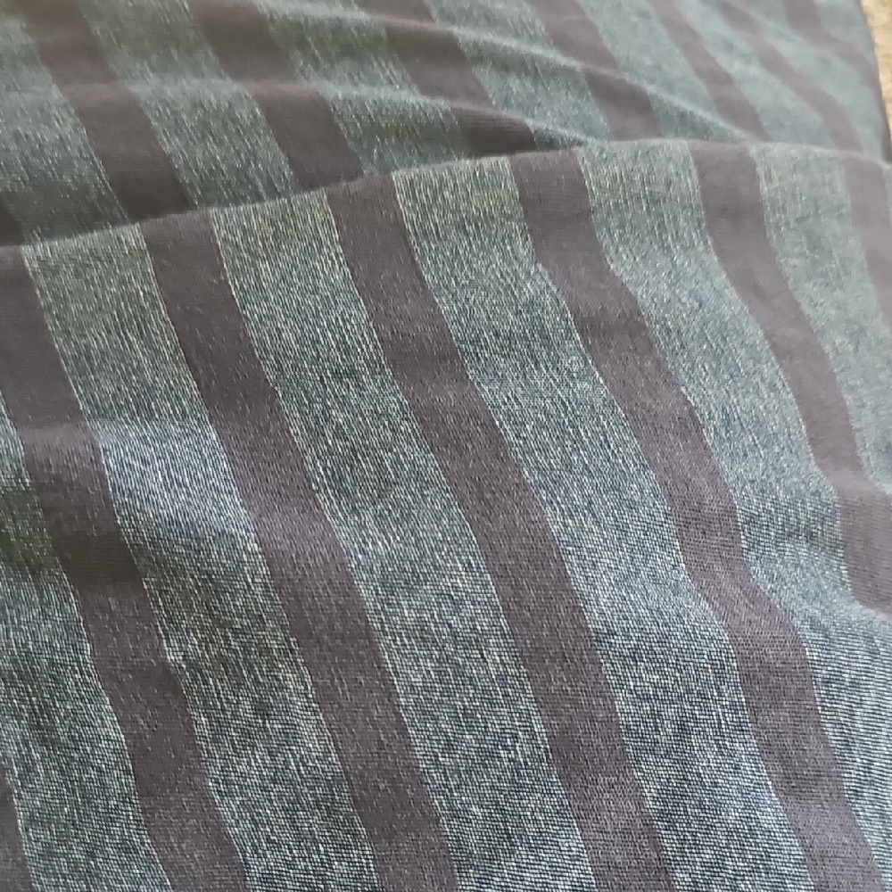 Ralph Lauren Black and Gray Striped Shirt - Picture 9 of 9